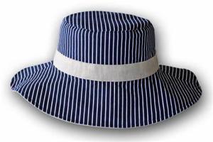 China Embroidery Double Brims Bucket Hats 100% Cotton Twill Pressing Line Woven Washed Label wholesale