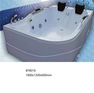 China Luxury Freestanding Acrylic Bathtub 1800x1200x600mm CE ISO9001 Certification wholesale