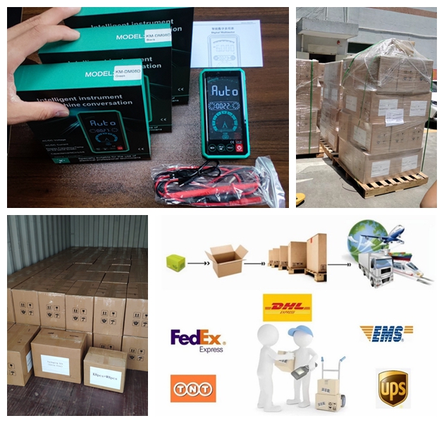Mini multimetro DC AC Voltage Current Ohm Temperature T-rms Teste High Precision Smart Electrician Digital Multimeters Price