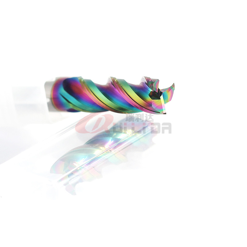 RLD Solid Carbide End Mill Dlc Coated For Aluminum Endmill 6mm 1/4"