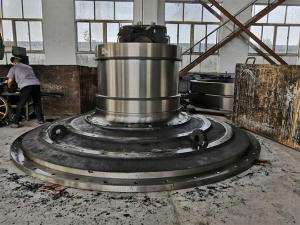 China Cast Steel Ball Mill End Cover Castings And Forgings ZG270—500 wholesale