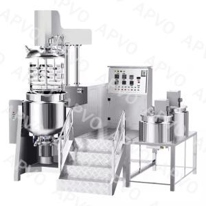China 200KG/Batch Cosmetic Emulsifier Mixer Facial Cosmetic Cream Mixer 200L wholesale