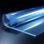 20uM Light Blue Translucent PET Release Film Silicone Coated Release Film