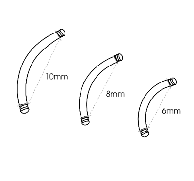 10mm 12mm Stainless Steel Body Jewelry Rhinestone Belly Button Piercing Jewelry