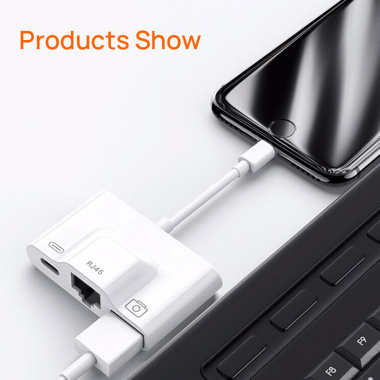 FOCUSES SGS 3 In 1 Multifunctional OTG Card Reader For Iphone