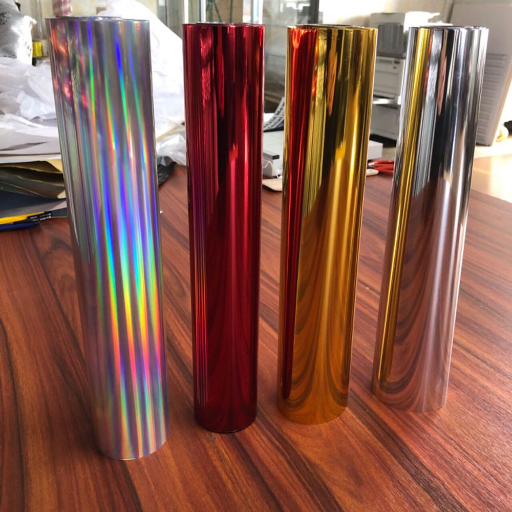 PET Cold Stamping Foil 12 micron Holographic Toner Foil for Paper