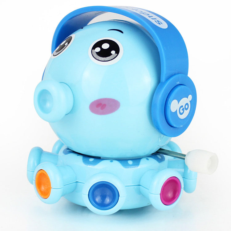 PVC Wind Up Easter Puzzle Toys for Kids Cute Animals Toy Octopuses Walking Jumping Clockwork Bulk Birthday Gift Party Favors