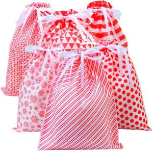 China Christmas 120x0.4cm OEM PE 20cm Camouflage Drawstring Bag wholesale