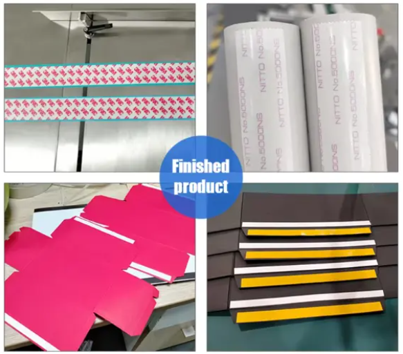 Semi Automatic Double Side Adhesive Tape Packaging Machine 220V