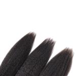 Kinky Straight 8A Grade Virgin Human Hair Bundles No Smell Hair Extension