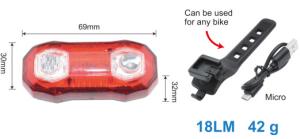 China Blinking Road Cycling Lights 720mAh Battery Ultra Brightness wholesale