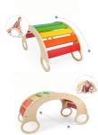 OEM Baby Montessori Rainbow Wooden Climbing Frame