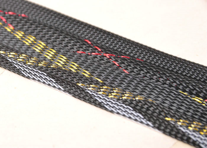 Flame Resistance PET Cable Expandable Sleeving For Wire Harness Protection