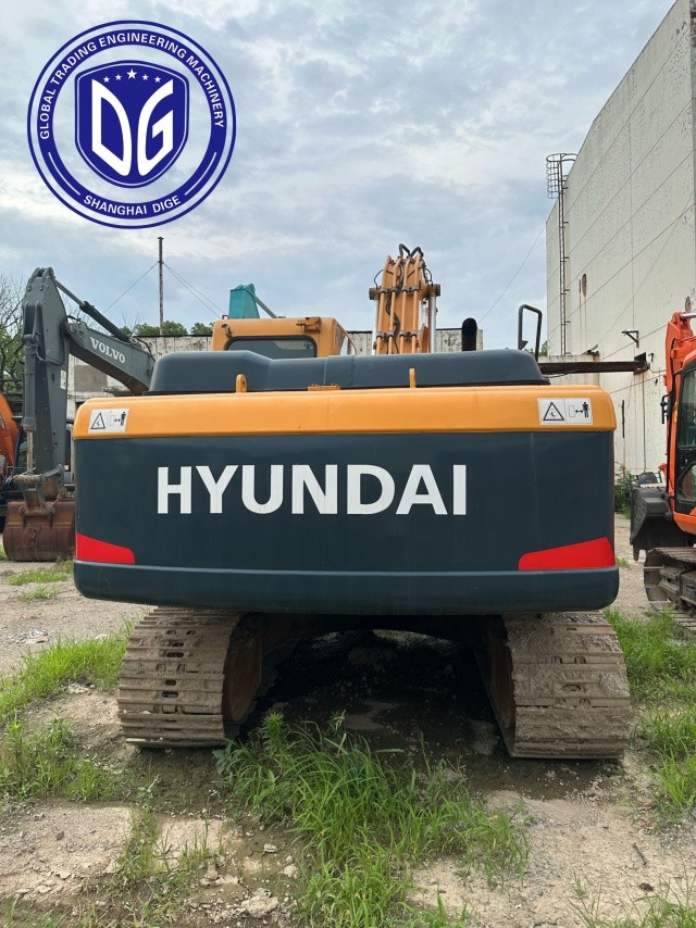 Hyundai 210 Excavator In India Hyundai 215-9T Used 21.5Ton Hyundai Crawler Excavator