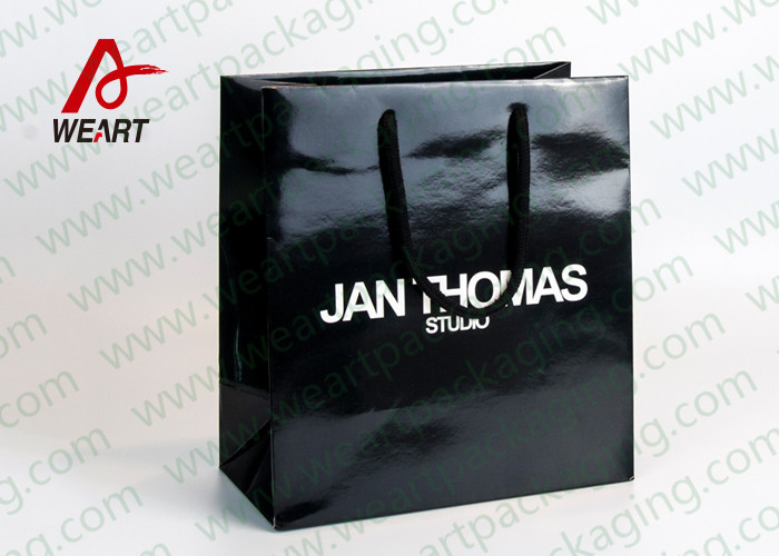 Inside & Outside Custom Printed Personalised Paper Carrier Bags Business Promotional Use