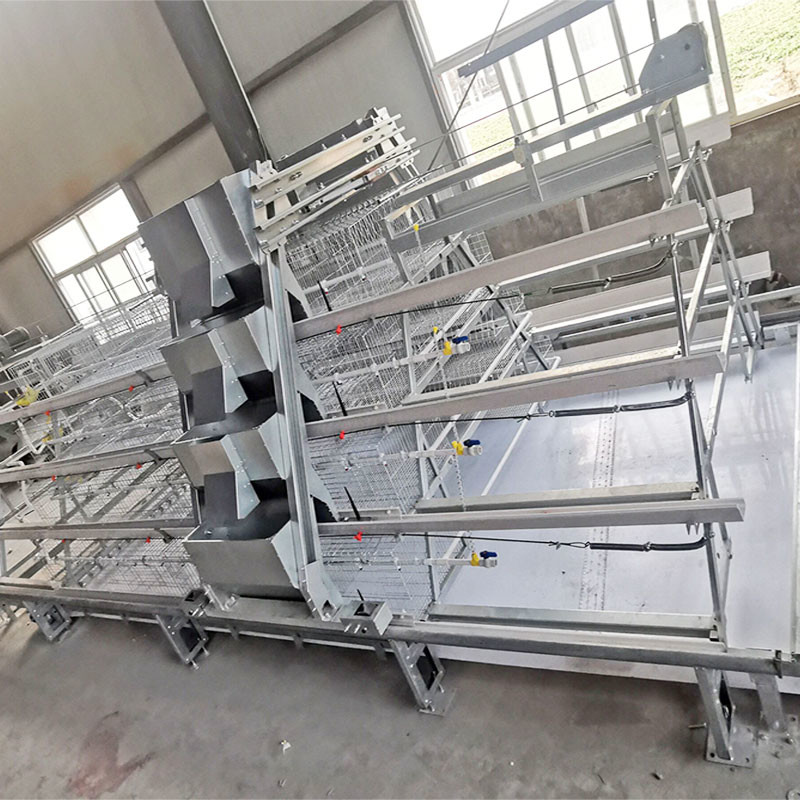 Farm Wire Mesh Baby Chick Cage Eggs Collecting Manure Feeding