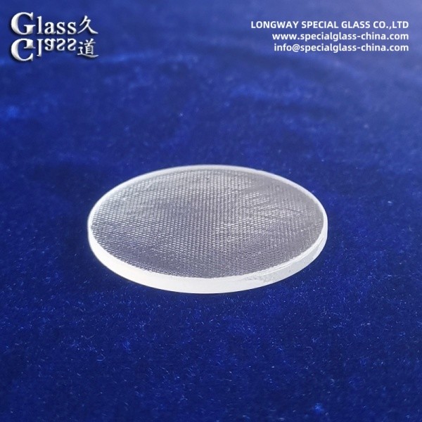 Durable Borosilicate Glass Spread Lens For Industrial Lighting Fixtures