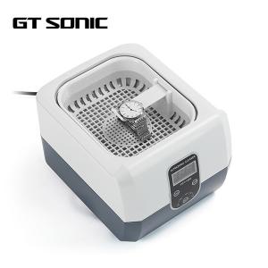 China Professional Small Jewelry Ultrasonic Cleaner 1.3 Liter 5 Recycle Digital Timers wholesale
