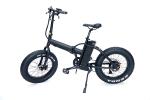 20 Inch Electric Fat Chopper Beach Cruiser Bicycle Bike Aluminum Alloy Frame