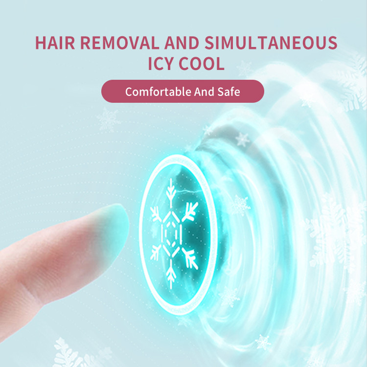 Deess Beauty Care Ice Cool IPL Hair Removal 3.1cm2 Laser Hair Removal Unlimited Flashes