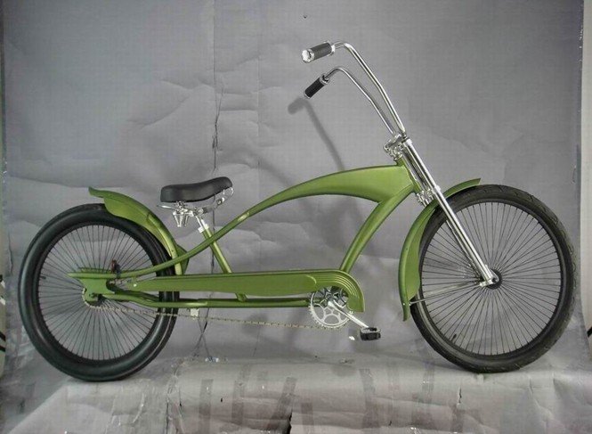 Aluminum Alloy Low Rider Bike with Length Frame Achieved CE and ISO 9001 Certification