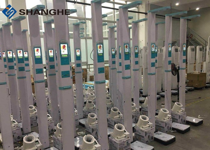 Smart Coin Operated Weight Height Scale Bmi Blood Pressure Body For Fast Health Check Up