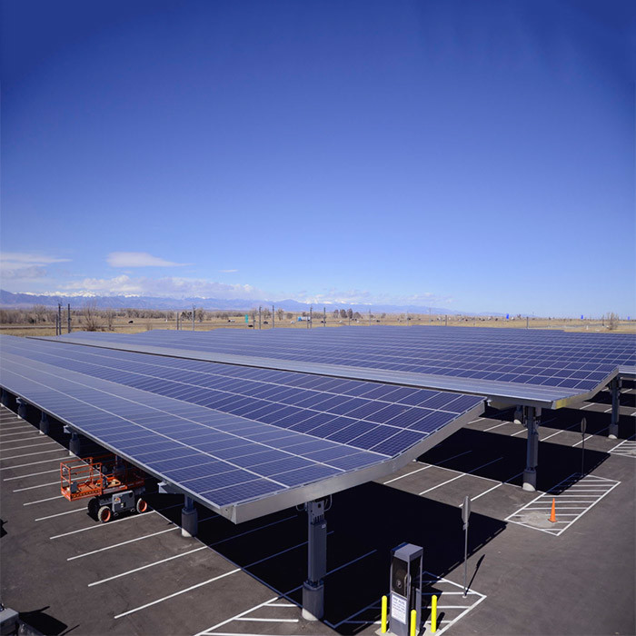 OEM/ODM Available Carport Solar Panel Aluminum Alloy Galvanized Steel