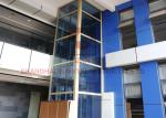 Full Glass Shalfless Pitless Residential Hydraulic MRL Traction Elevator