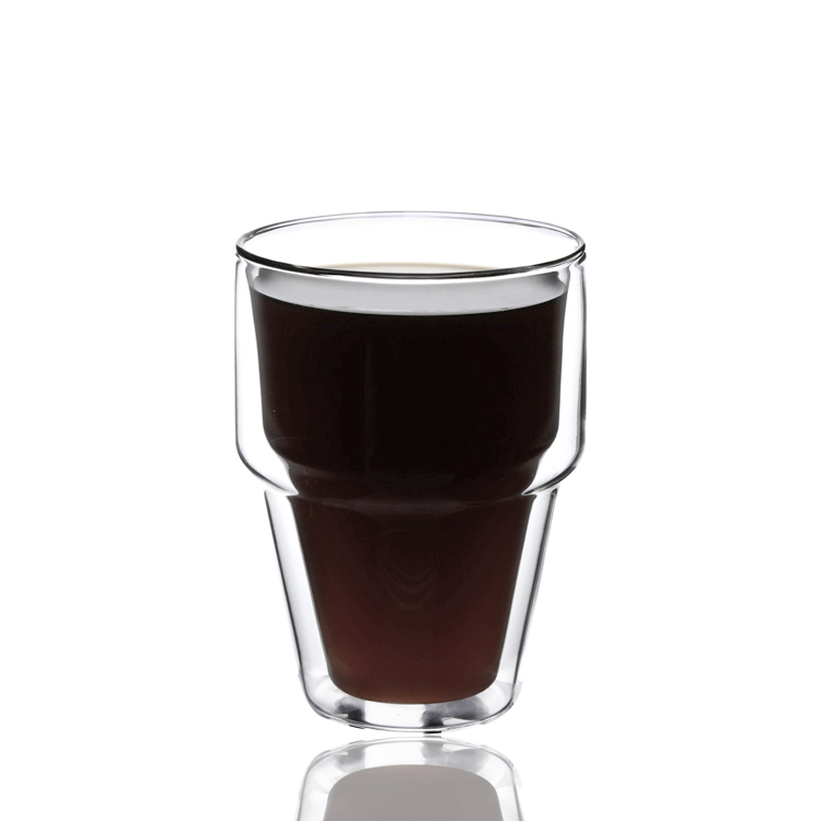 Wholesale Eco Friendly 323ml Clear Home Office Coffee Mug