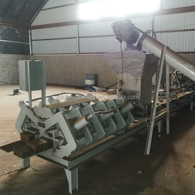 3500 KG Capacity Coconut Coir Bricks Pressing Machine for Bale Size 600*400*300 mm