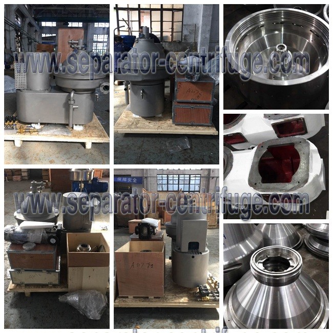 Self Cleaning Beer Yeast Clarifying Disc Bowl Centrifuge 2 Phase
