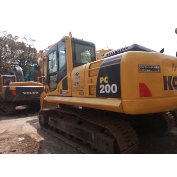Original Japan Used KOMATSU PC200-8 Crawler Excavator in excellent condition