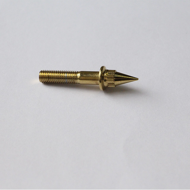 Coloured Titanium Coating Gold Plated Bolts , Automobile Decorative Bolts