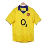 2003-2005 Arsenal Away Retro Football Jerseys Replica Classic Stretchable