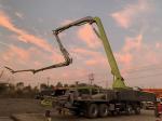 Compact 60m Zoomlion Used Diesel Pump Concrete Truck