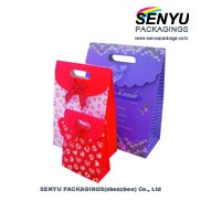300g cardboard white window pvc box with your logo and custom surface coating and color printing