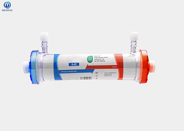 Hospital Disposable Dialysis Dialyser Low Flux And High Flux Hemodialyser