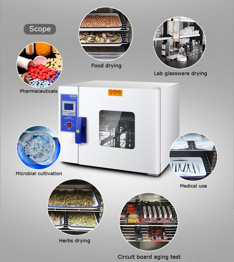 300C Laboratory Dryer Oven Force Air Circulating PCB Drying Oven