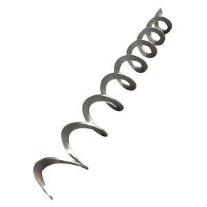 China Continuous Cold Rolled Flight Centerless Screw Spiral Blade Ground Shaftless wholesale