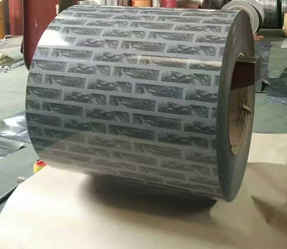 Brick Pattern Prepainted Galvalume Steel Coil