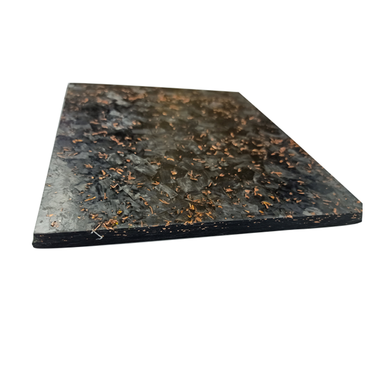 Chopper Carbon Fiber Plate with Red Copper Forged Composite and High Carbon Content