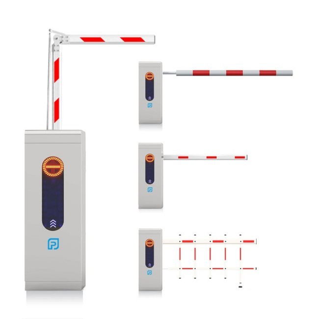Straight Boom Smart Barrier Gate LPR Parking Lot Barricade Gates
