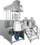 Automated Cosmetic Emulsifier Mixer Double Shaft Easy Cleaning