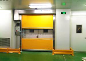 China 304 Stainless Steel Door Frame High Speed Doors In Different Condition wholesale