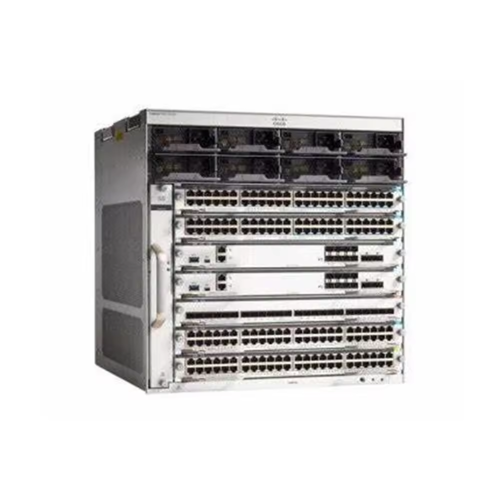 8-Line Card Slots Original C9410R 9400 Series 10-Slot Chassis for Network Switches