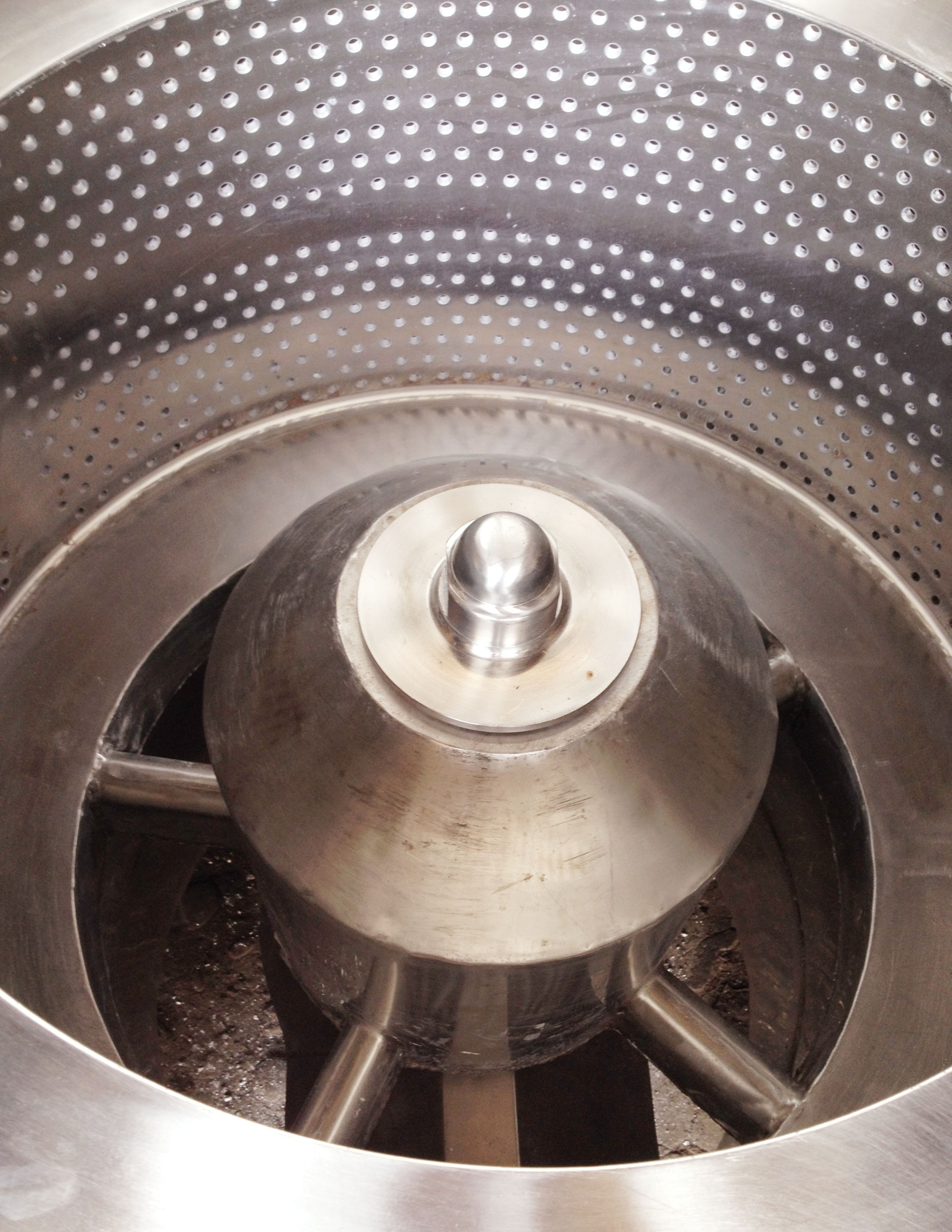 GMP industry Acid discharge gypsum starch sugar metal products scraper centrifuge