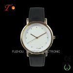 Fashion Leather Strap Quartz Wrist Watch colorful band For Young Ladies