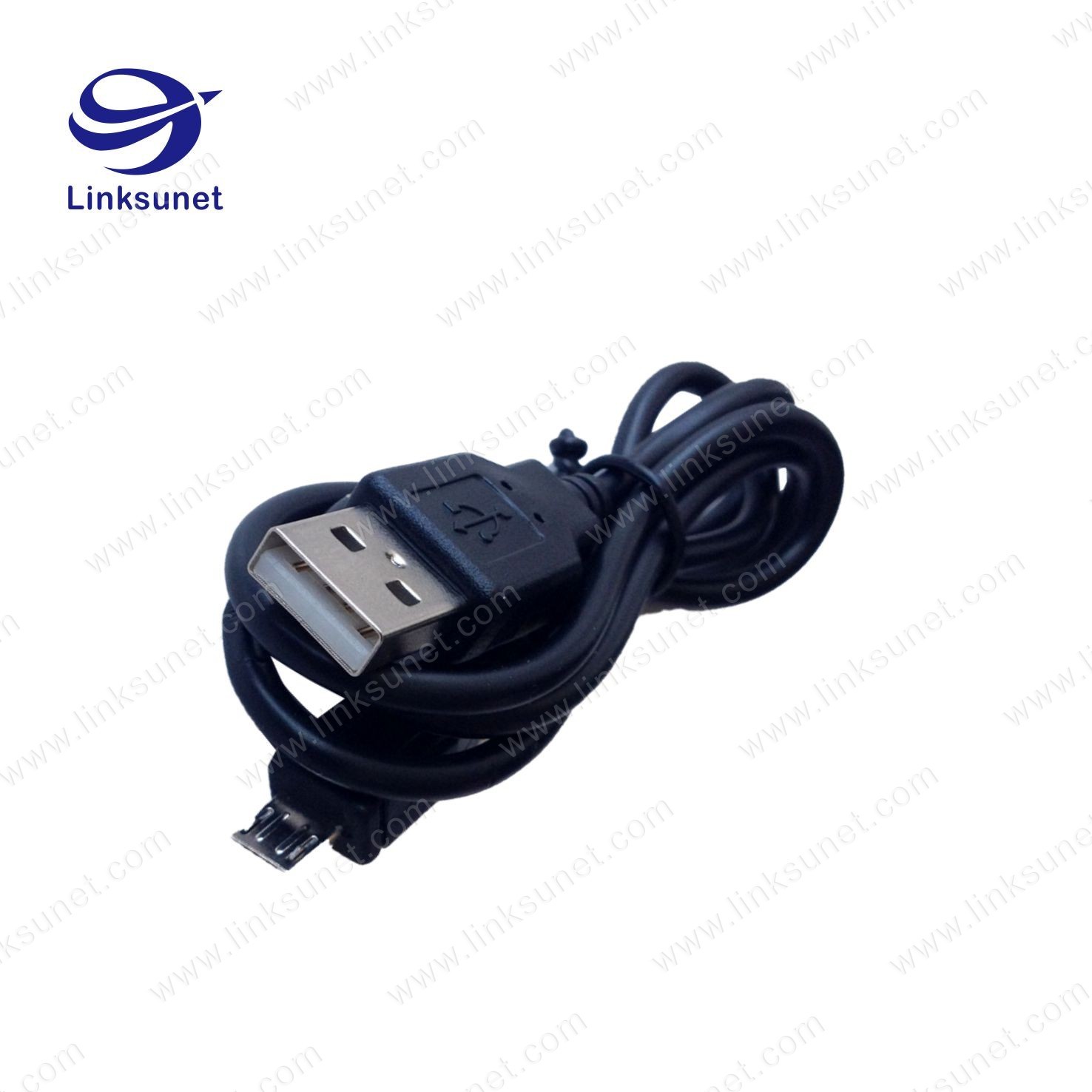 Blue USB 2.0 - A Plug Soldering Injector Wiring Harness Customized UL94 - V0 Pin 4
