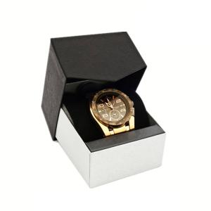 China Small Cardboard Jewelry Boxes Packaging / Watch Packaging Box With Pillow wholesale