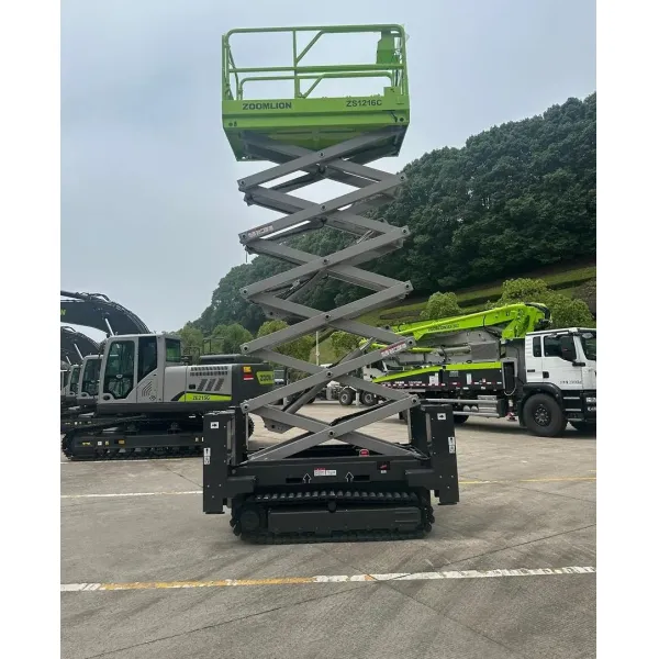 Zoomlion 13.8m Mobile Scissor Lift Zs1216c Aerial Work Platform for Sale